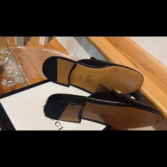 Brand new Gucci Double GG slippers true size 8 - Picture 4 of 5